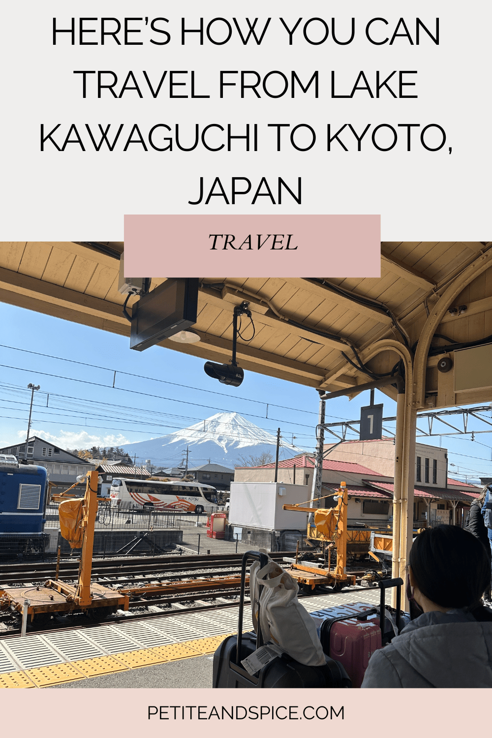 Here’s How You Can Travel from Lake Kawaguchi to Kyoto, Japan